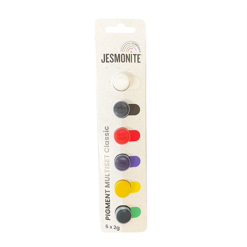 Set di pigmenti Jesmonite: 6 colori classici (6 x 2 g)