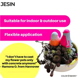 JESIN: Polvere da colata ritardante di fiamma 2:1 leggermente miscelata con finitura liscia, ideale per contenitori di candele.