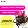 JESIN: Polvere da colata ritardante di fiamma 2:1 leggermente miscelata con finitura liscia, ideale per contenitori di candele.