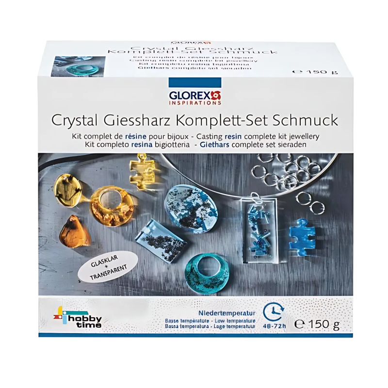 Starter kit in resina di cristallo - Modellazione di gioielli