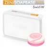 Base per sapone bianco Swirl-W Melt & Pour senza SLS, per effetti vorticosi