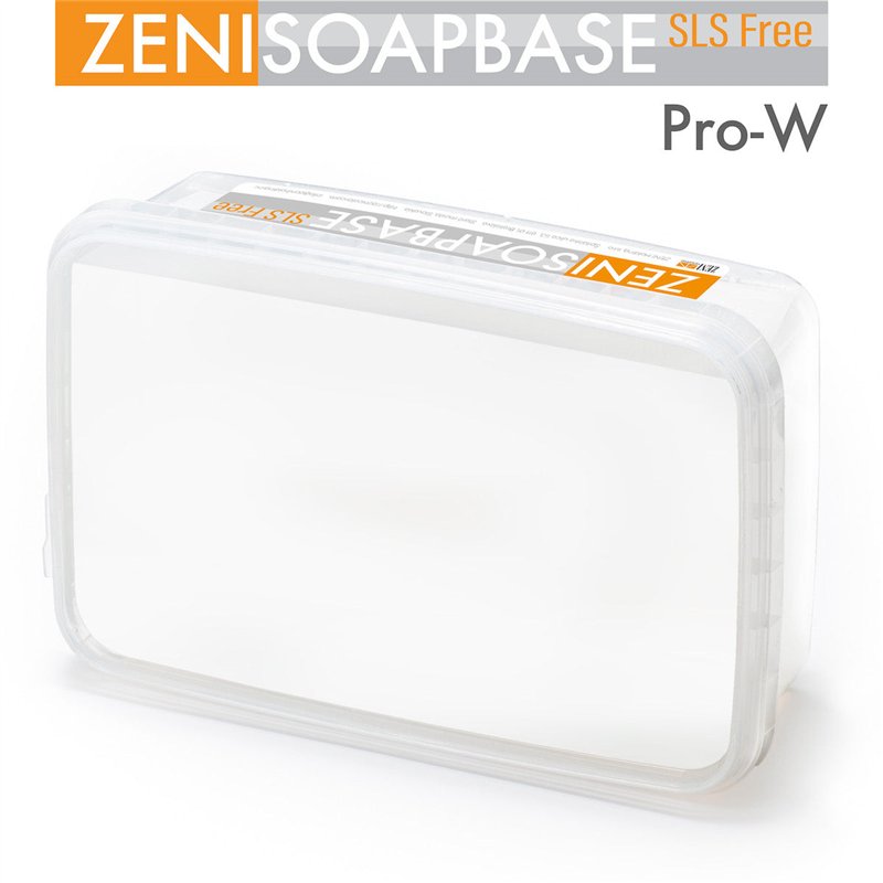 Base per sapone bianco Pro-W Melt & Pour senza SLS, solidificazione rapida