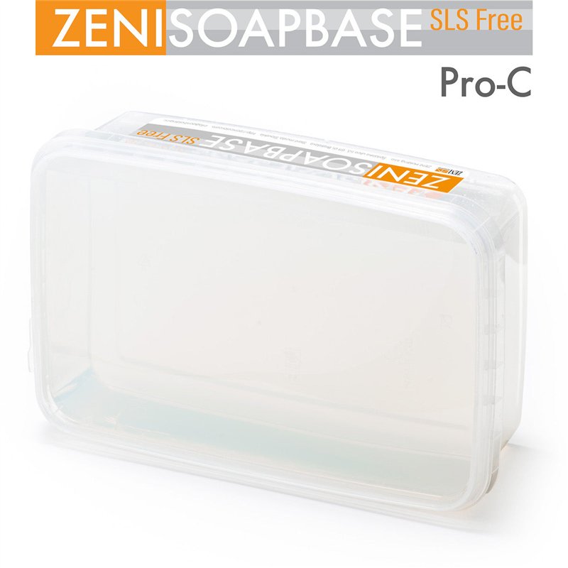 Base per sapone trasparente Pro-C Melt & Pour senza SLS, solidificazione rapida