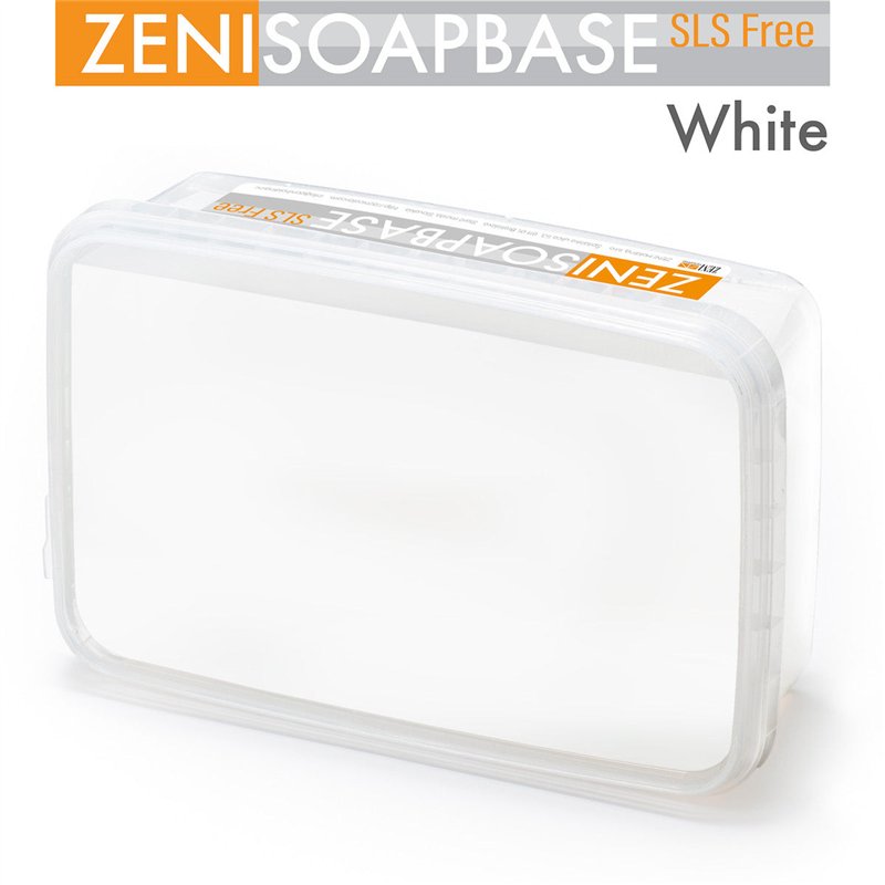 Base bianca per sapone Melt & Pour senza SLS, per sapone fatto a mano