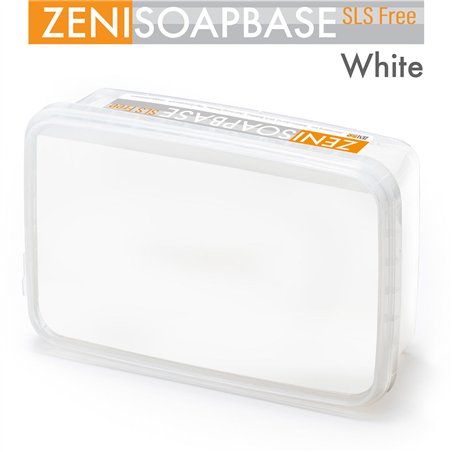 Base bianca per sapone Melt & Pour senza SLS, per sapone fatto a mano