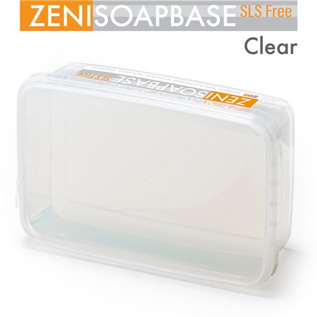 Base per sapone trasparente Melt & Pour senza SLS, per sapone fatto a mano