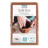Soft-Ton: Argilla naturale, terracotta 500g, asciugatura all'aria