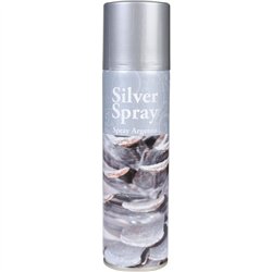 Spray Argento - Effetto Metallico, 150 ml, Graine Creative