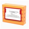 La plastilina arancione di pasta da modellare professionale, rimane morbida