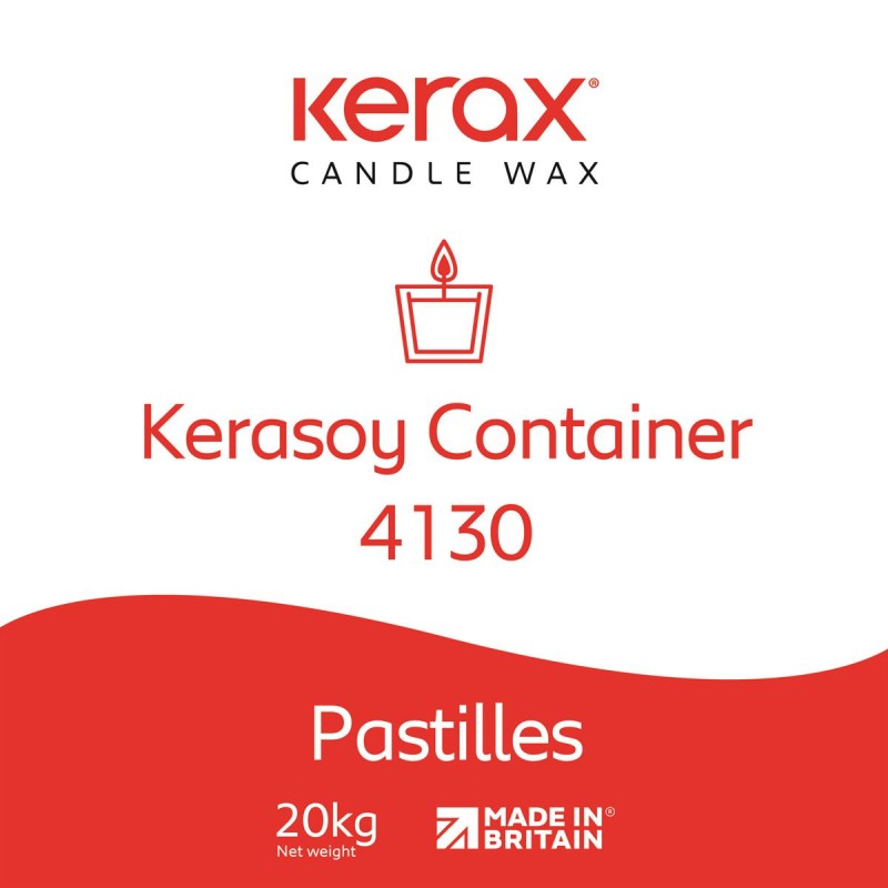 Ceara de Soia Kerax KeraSoy 4130 Soy Blend Container Wax