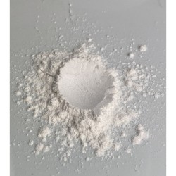 Polvere di mica Bianco per wax melts, resina epossidica, trucco, smalto per unghie, sapone da bagno