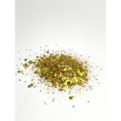 Chunky Glitter Oro, Gold