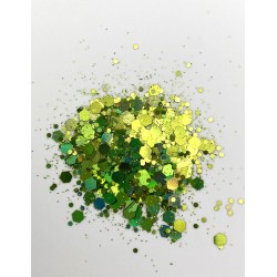 Chunky Glitter Verde Chiaro